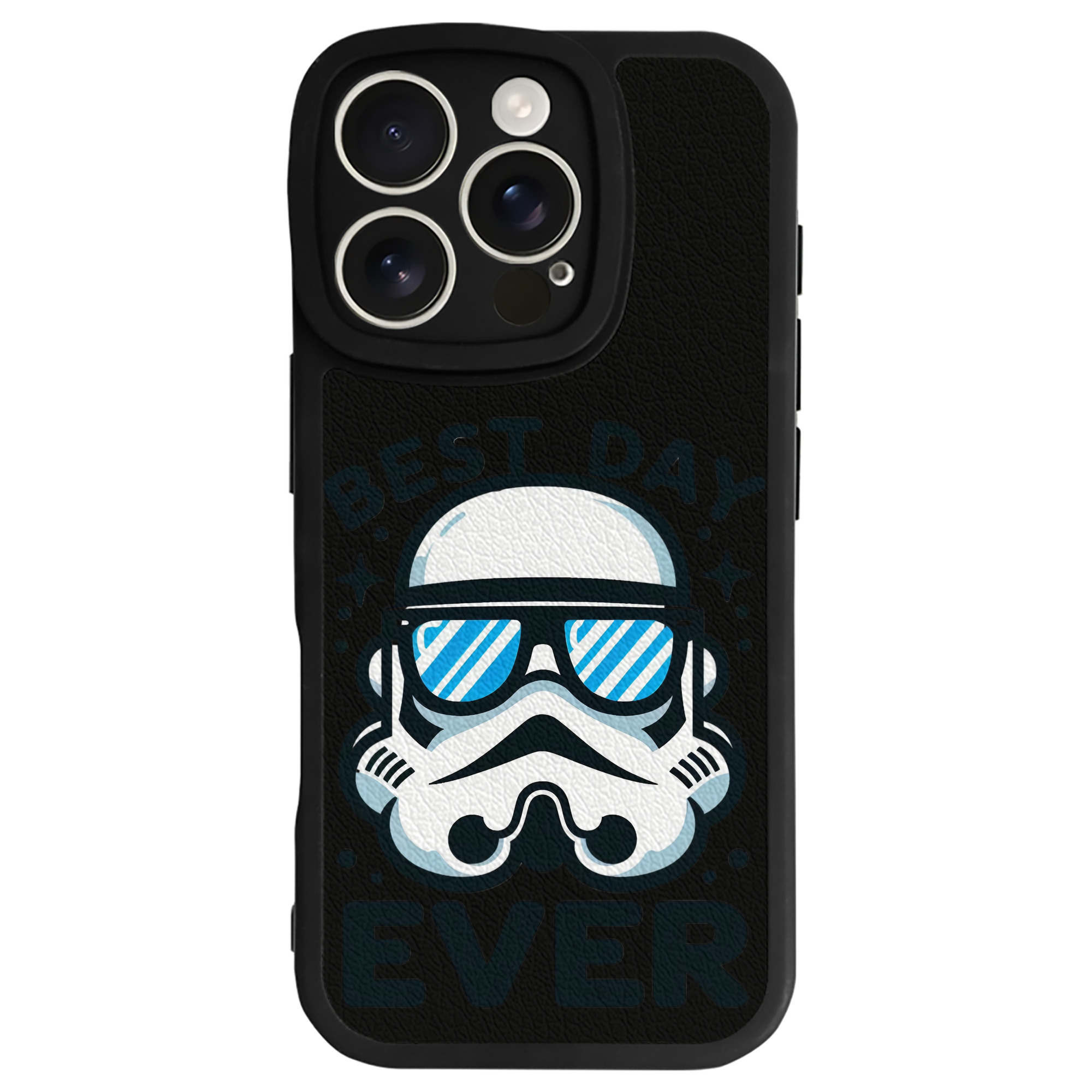 （画像用） スター・ウォーズ Star Wars 【iPhone 16シリーズ対応】シリコンスマホケース（レザー調） 材質：シリコン